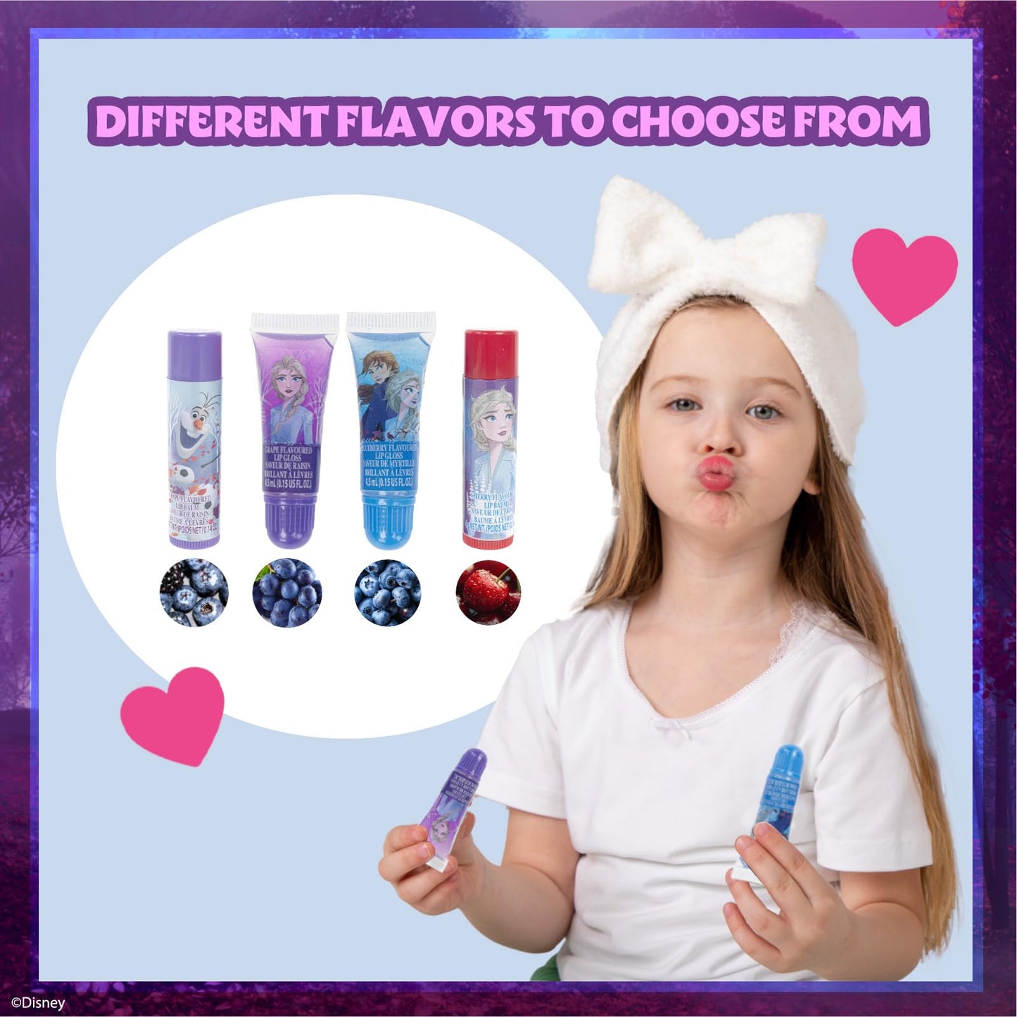 Townley Girl Disney Frozen nail stickers gems and press on nails assortment