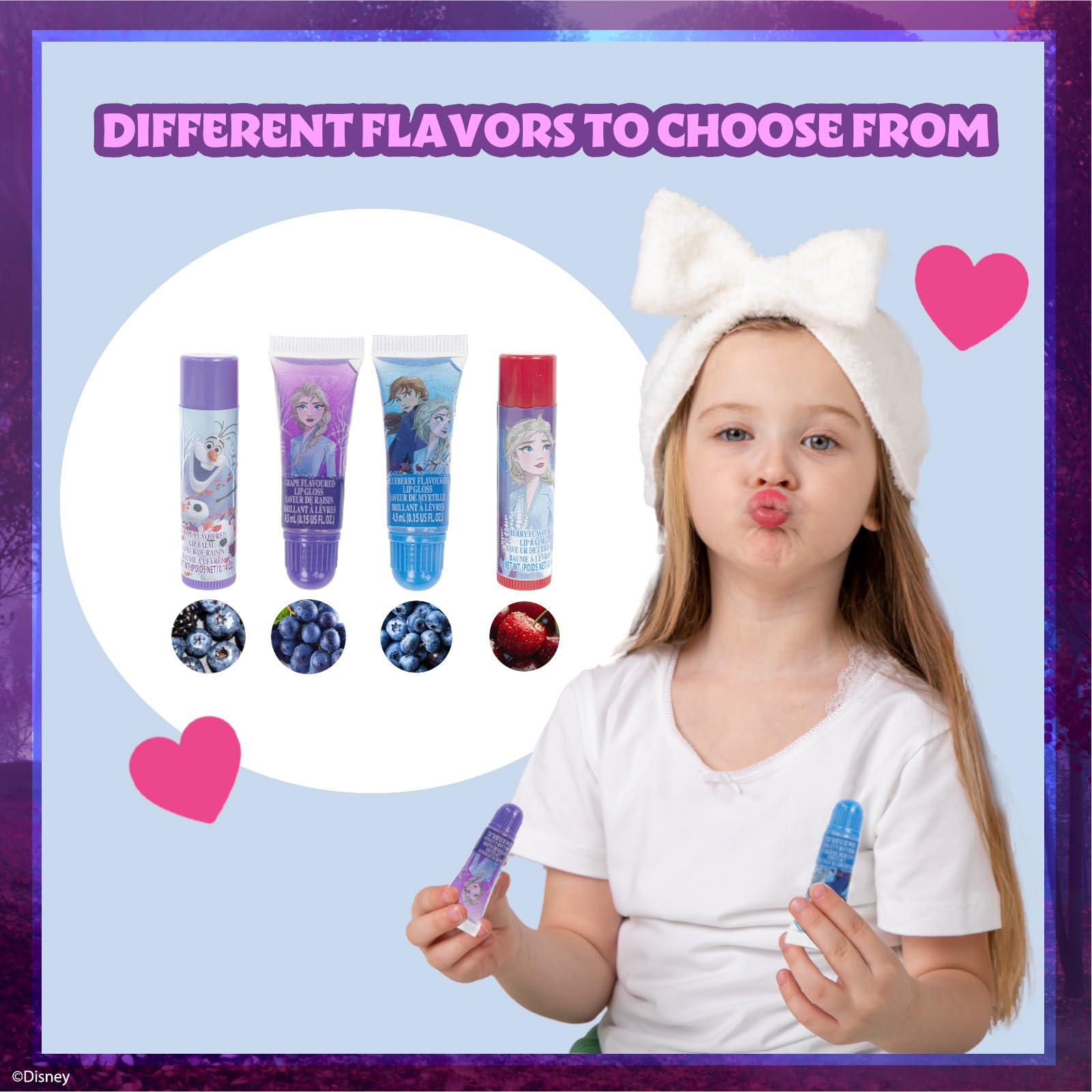Townley Girl Disney Frozen nail stickers gems and press on nails assortment
