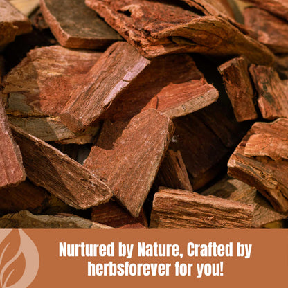 Herbsforever Terminalia Arjuna 454 grams bag showing steam sterilized quality mark