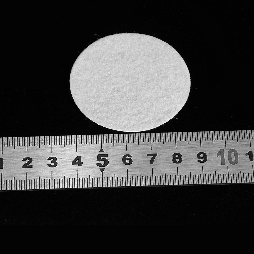 Side profile of the thick sponge filtration mechanism designed to protect pore vacuum motors from dead skin debris.
