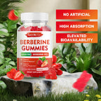 Novomins Berberine with Ceylon Cinnamon bottle side profile