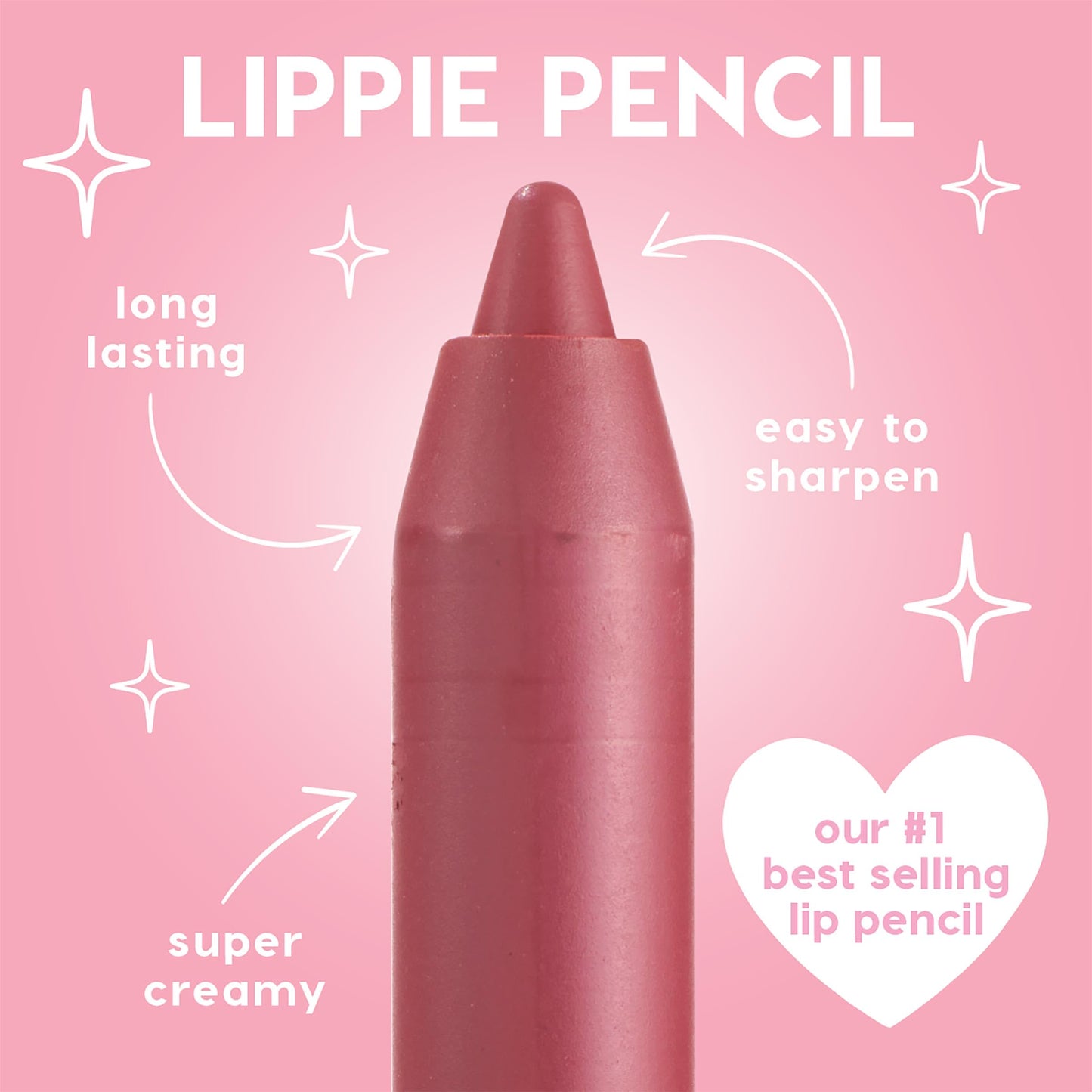 Authentic ColourPop lip kit showcasing the sharpener friendly liner tip
