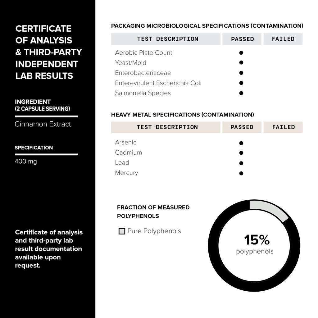 Close up of Toniiq Dihydroberberine 1000mg label details