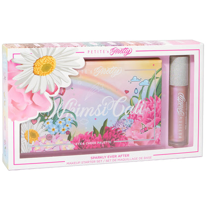 Back label of Petite 'N Pretty WhimsiCali set showing clean formulation details