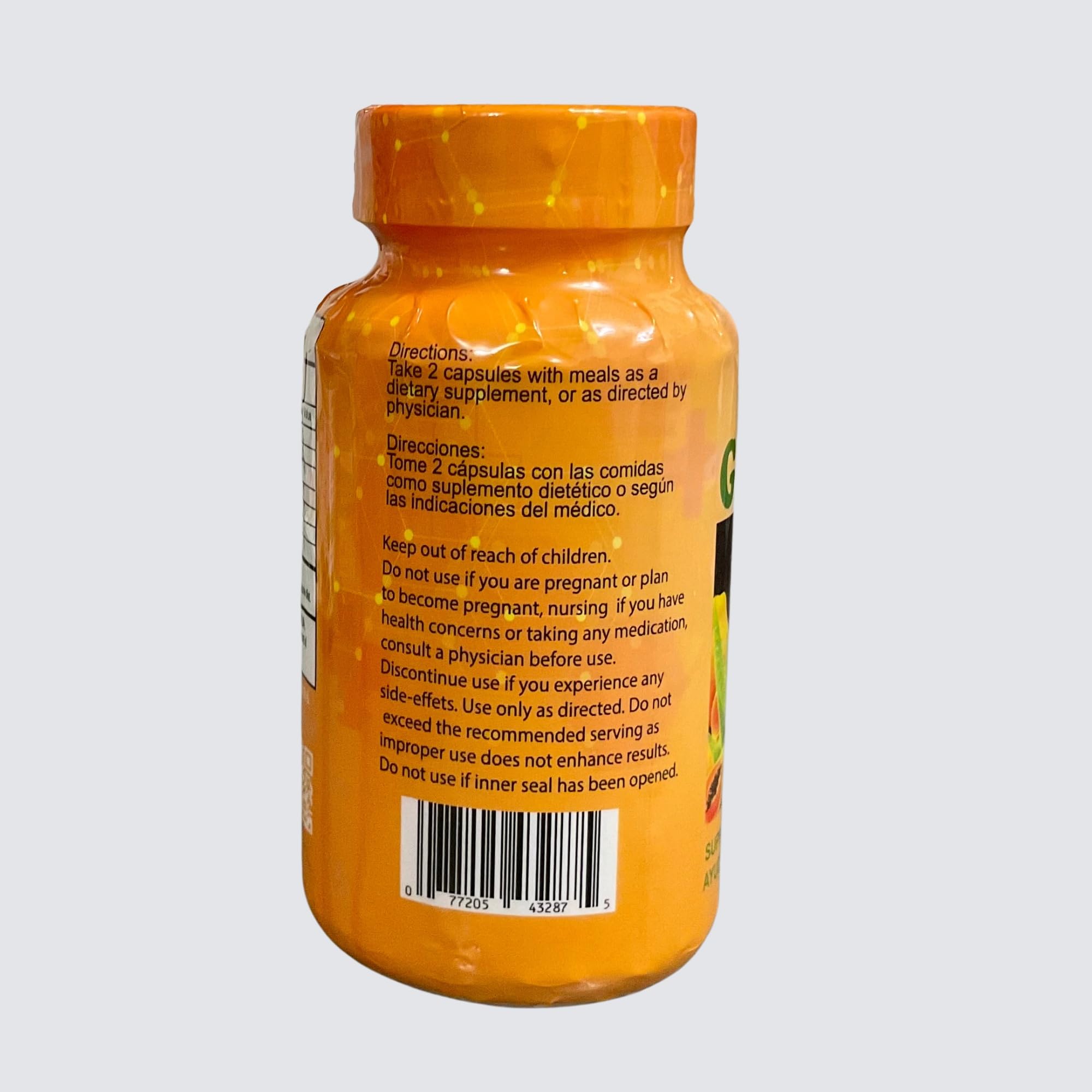 Maznatura Gastrisan 500mg natural dietary supplement packaging highlighting the organic ingredients list.