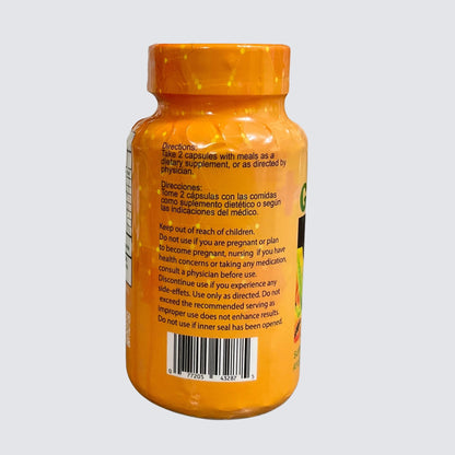 Maznatura Gastrisan 500mg natural dietary supplement packaging highlighting the organic ingredients list.