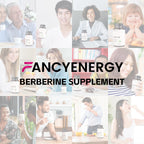 Product stack of Fancyenergy daily wellness capsules for cardiovascular health