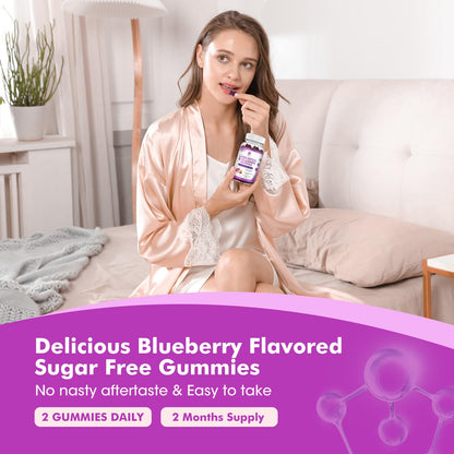 Lukaree liver support gummies close up showing premium plant based silymarin texture.