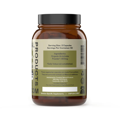 USA imported plant based artichoke capsules for digestive support
