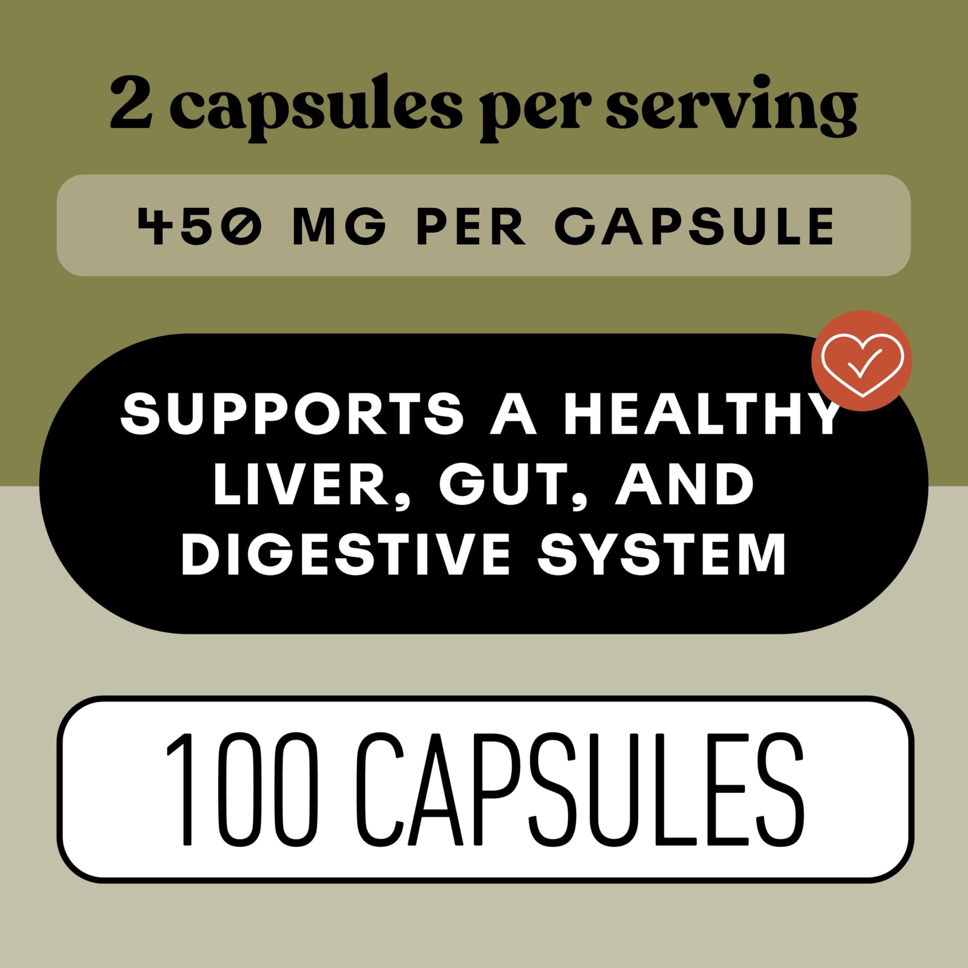 Authentic natural liver detox supplement 100 vegetarian capsules