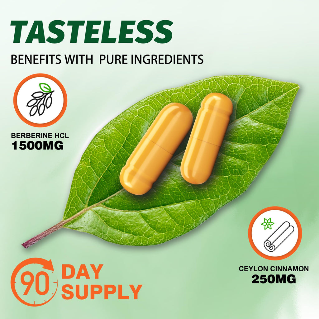 Manewu Berberine supplement bottle showing 180 count label