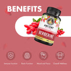 Ancient Bliss Berberine HCL 1200mg packaging details