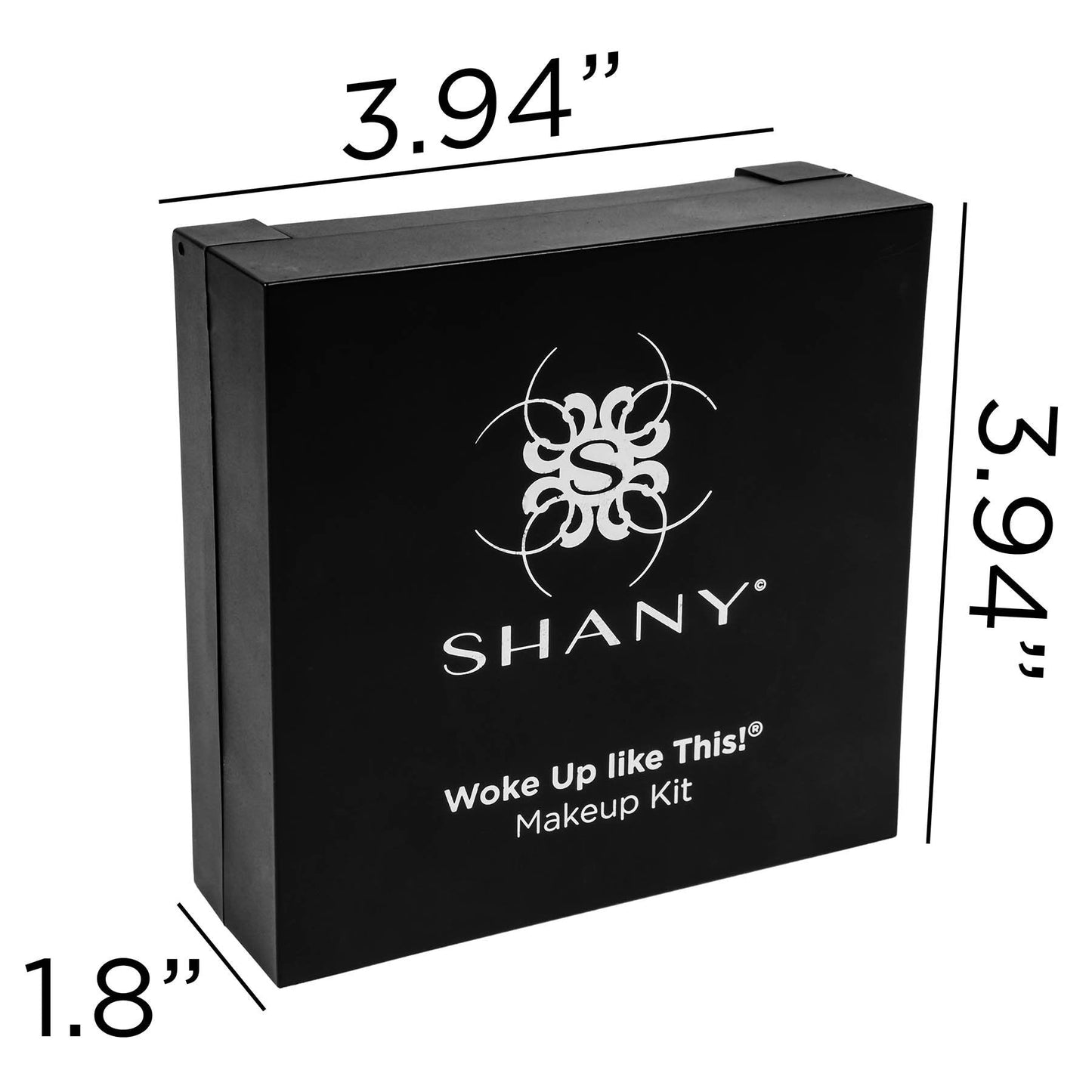 SHANY pigmented matte and pearl eyeshadow shades inside the travel kit