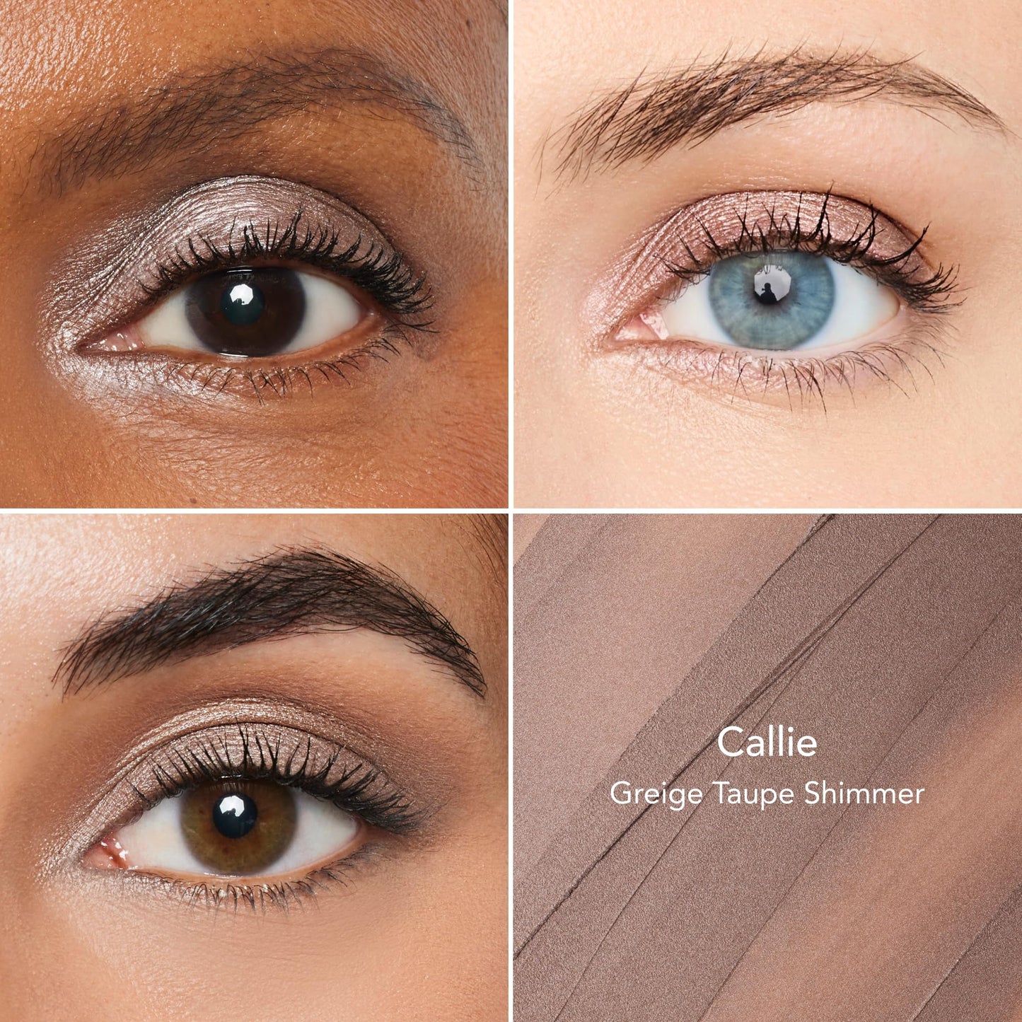 Close up view of the built in blending brush on the Thrive Causemetics eye brightener stick.