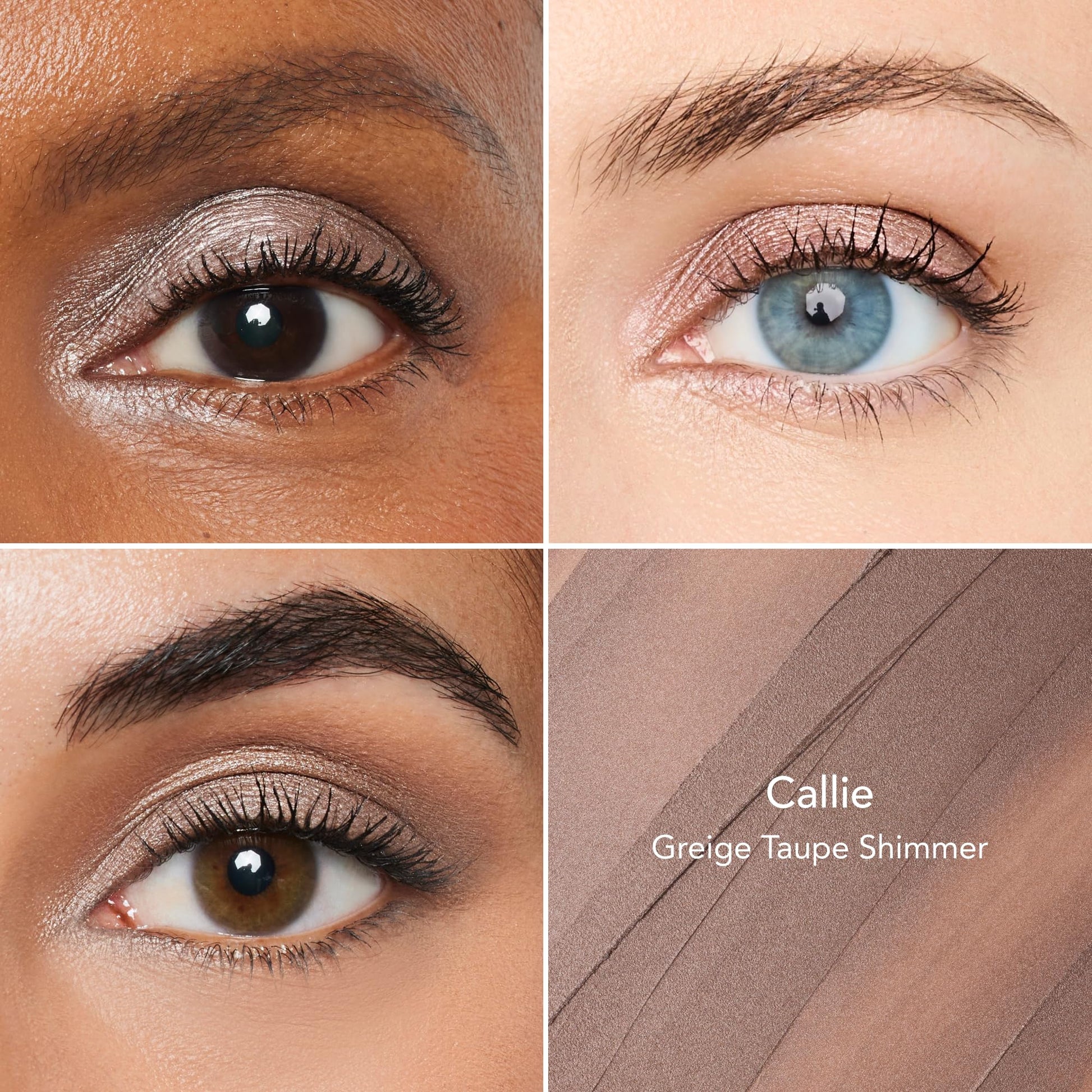 Close up view of the built in blending brush on the Thrive Causemetics eye brightener stick.