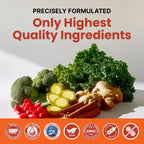 Nutritional information on PrimeMD 21-in-1 supplement bottle