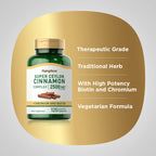 Piping Rock Ceylon Cinnamon vegetarian capsules close up