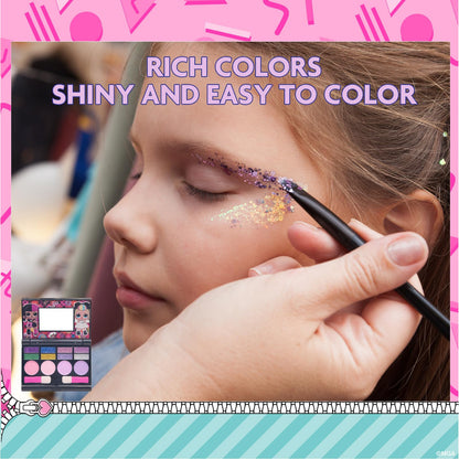Townley Girl non toxic kids cosmetic compact kit closed portable packaging