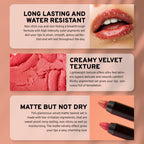 CoralBeau 41 Piece Count cosmetics kit with built in mirror and applicator brushes