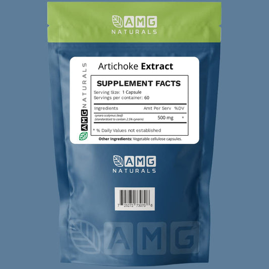 Resealable pouch packaging details of vegan artichoke extract for digestive health