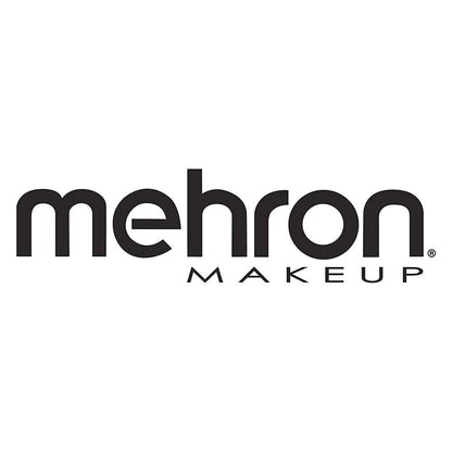 Close up of the four fair olive foundation shades inside the Mehron Mini Pro professional kit.