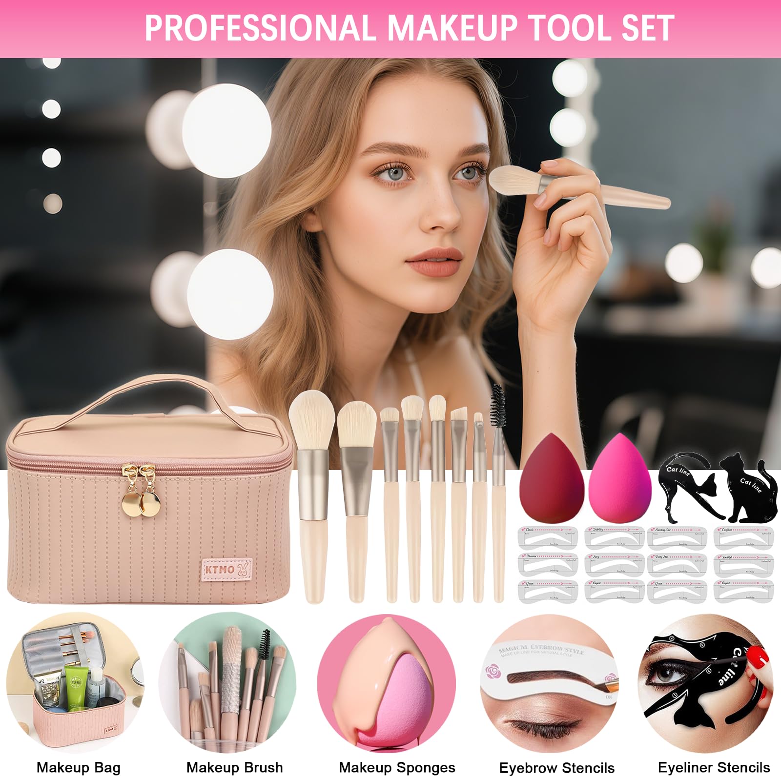 Peenice waterproof foundation and lip gloss shades from the full kit