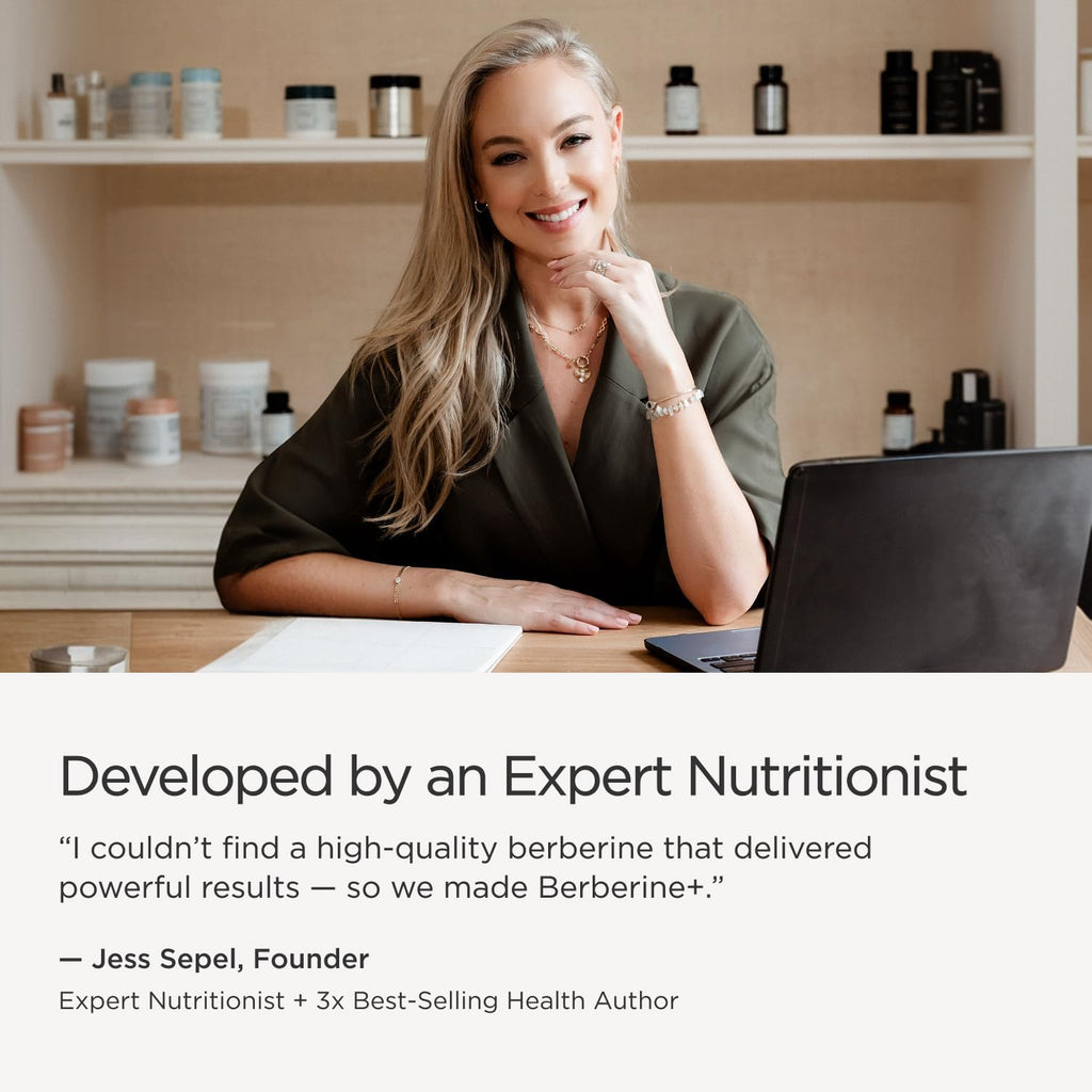 JSHealth Berberine+ metabolic support supplement packaging