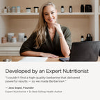 JSHealth Berberine+ metabolic support supplement packaging