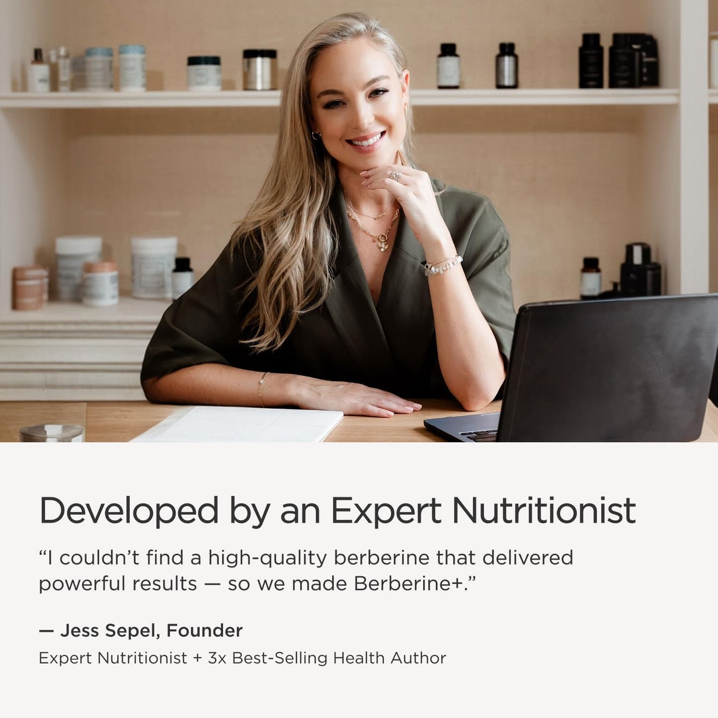 JSHealth Berberine+ metabolic support supplement packaging