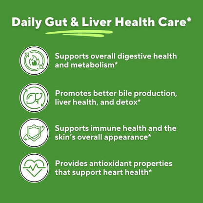 Close-up of Vitapia digestion support dietary supplement bottle highlighting vegan certified symbols