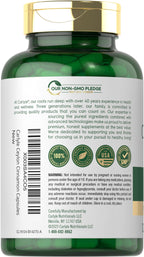 Close up of Carlyle Ceylon cinnamon capsules