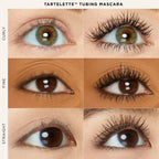 Tartelette Tubing Mascara wand and brush details close up view