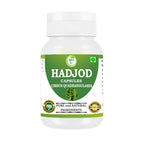 Ayurvedic bone setter herbal supplement vegetarian capsules label details