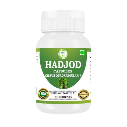 Ayurvedic bone setter herbal supplement vegetarian capsules label details