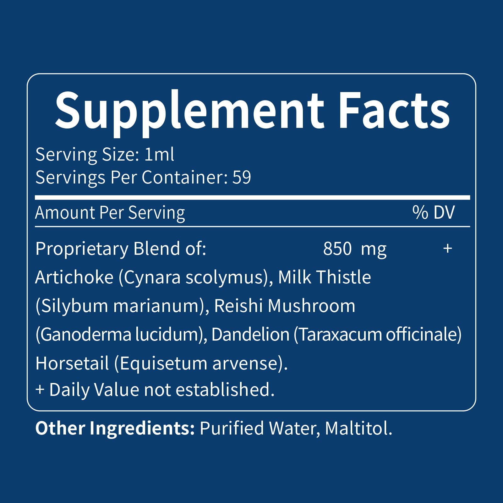 Two fluid ounces bottle of Selvaherb artichoke leaf extract displaying premium packaging layout