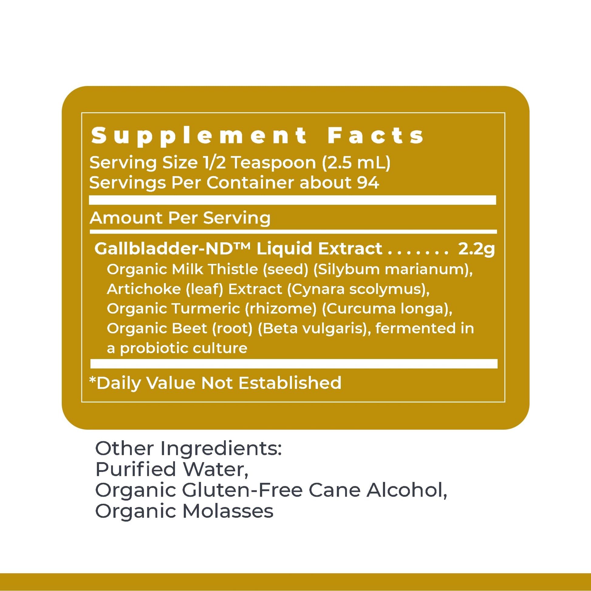 Premium micro cultured gallbladder cleansing liquid supplement from Premier Research Labs