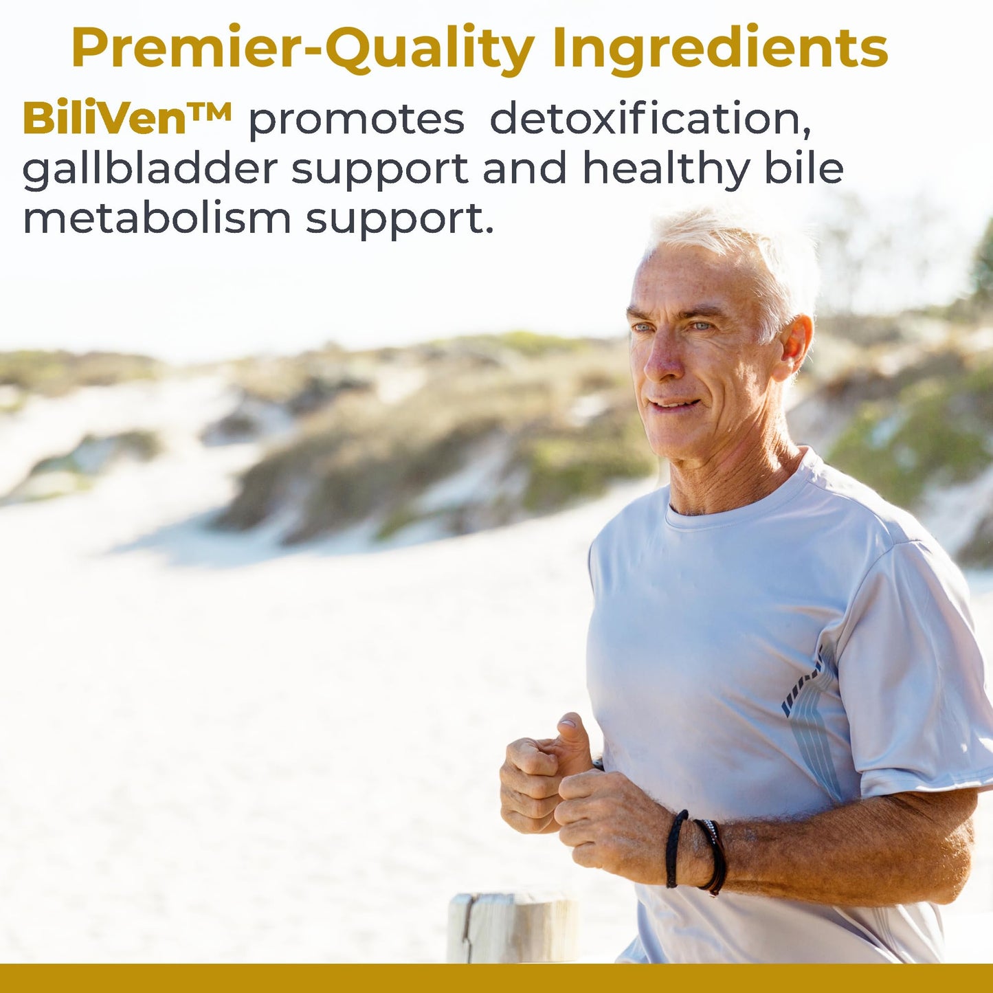 Authentic USA imported Premier Research Labs BiliVen packaging for advanced hepatobiliary system care.