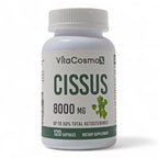 VitaCosmoX herbal dietary supplement packaging back view with directions