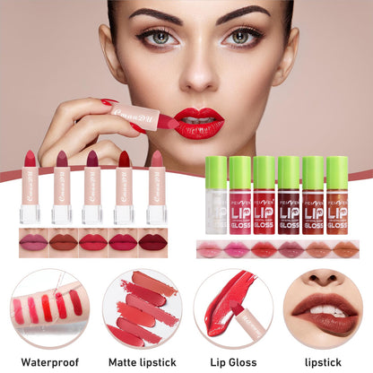 Sightling beginner friendly makeup kit items spread out for easy viewing