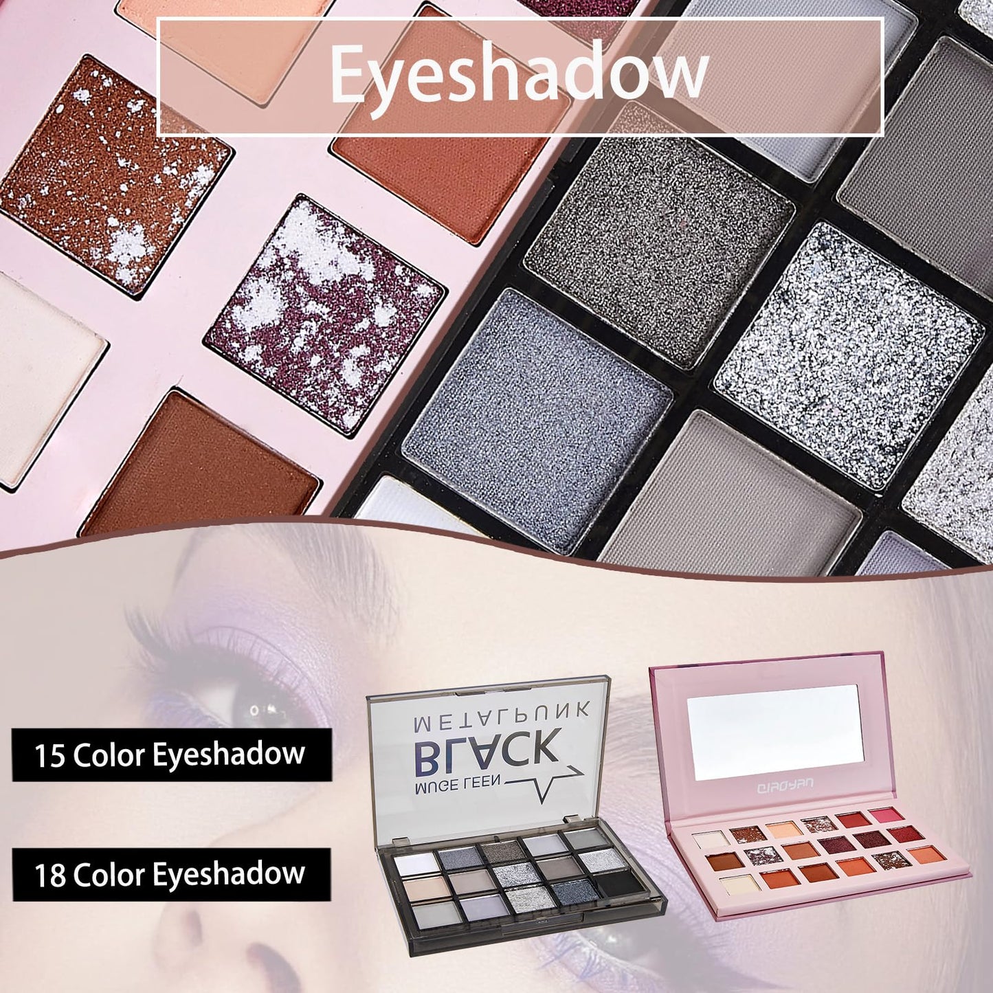 Sightling professional gift set including cruelty free liquid lipsticks and face base