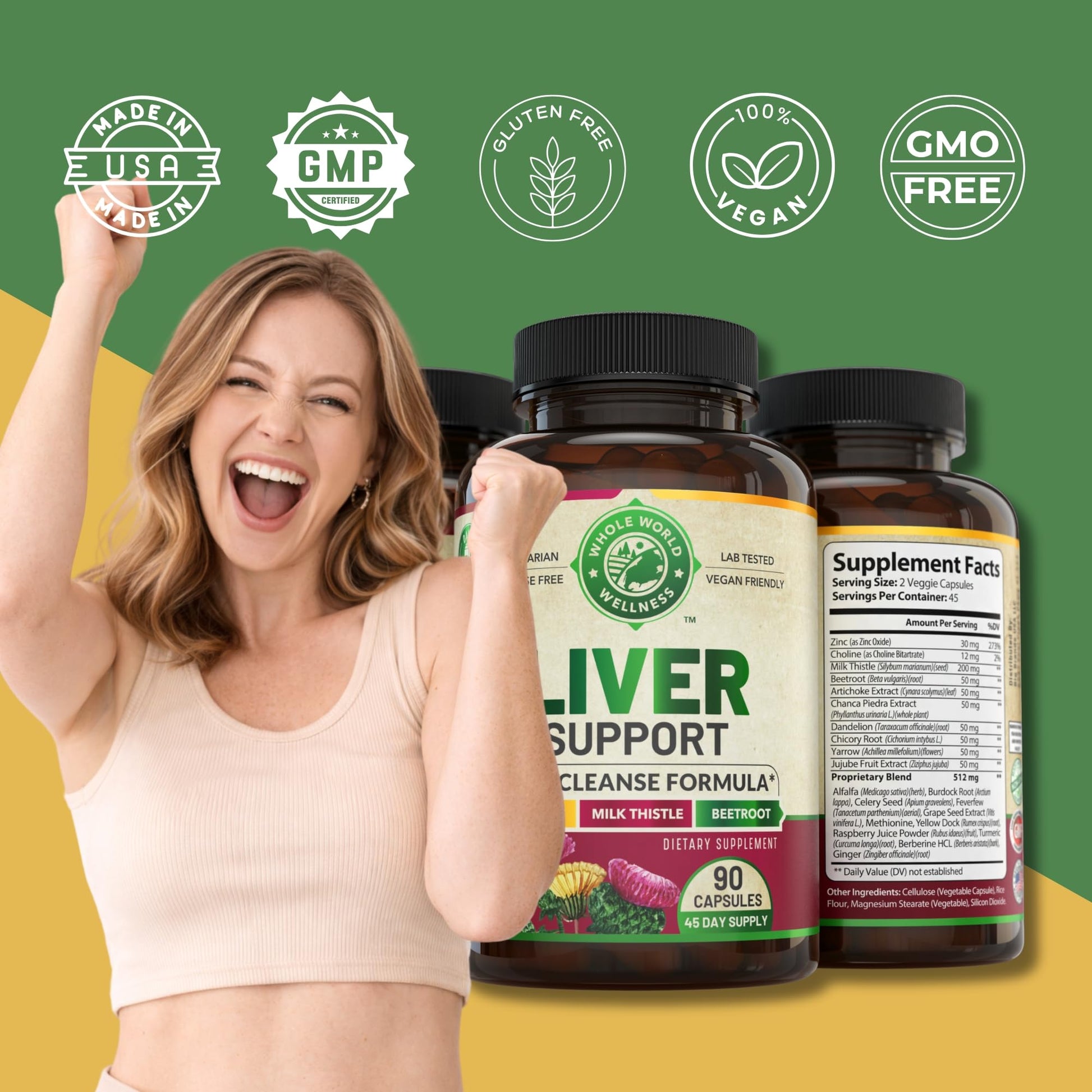 Natural milk thistle and beetroot extract pills for men and women liver health care.