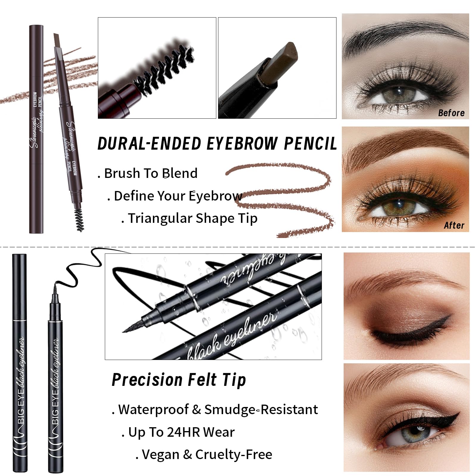 YBUETE High pigmentation lip gloss tube alongside travel friendly beauty items.