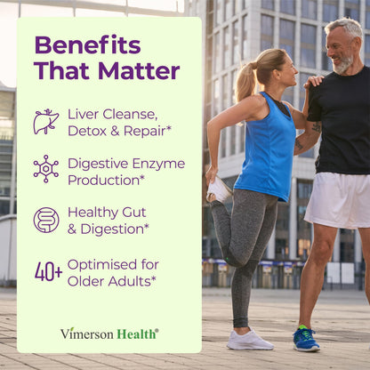 Vimerson Health Liver Cleanse and Repair capsules product presentation