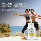 High potency 1100 milligrams bone density supplement bottle back directions