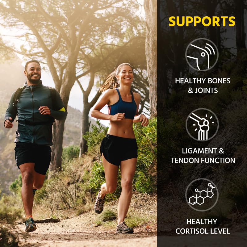 Authentic ML Naturals joint and bone support supplement capsule count information
