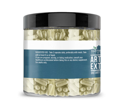 Pure undiluted artichoke extract capsules by Earthborn Elements for digestion