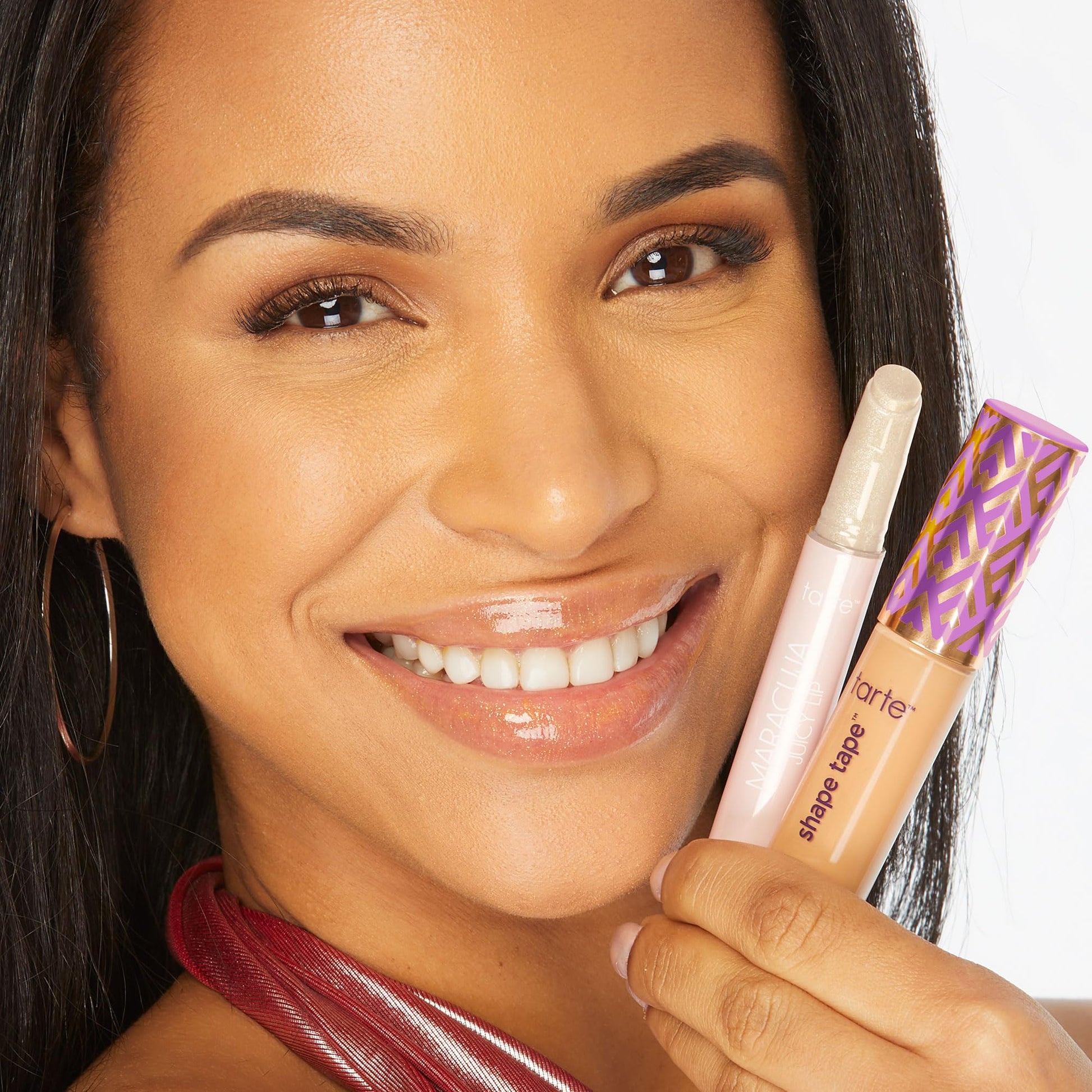 Tarte undereye brightening concealer and glossy lip duo kit view