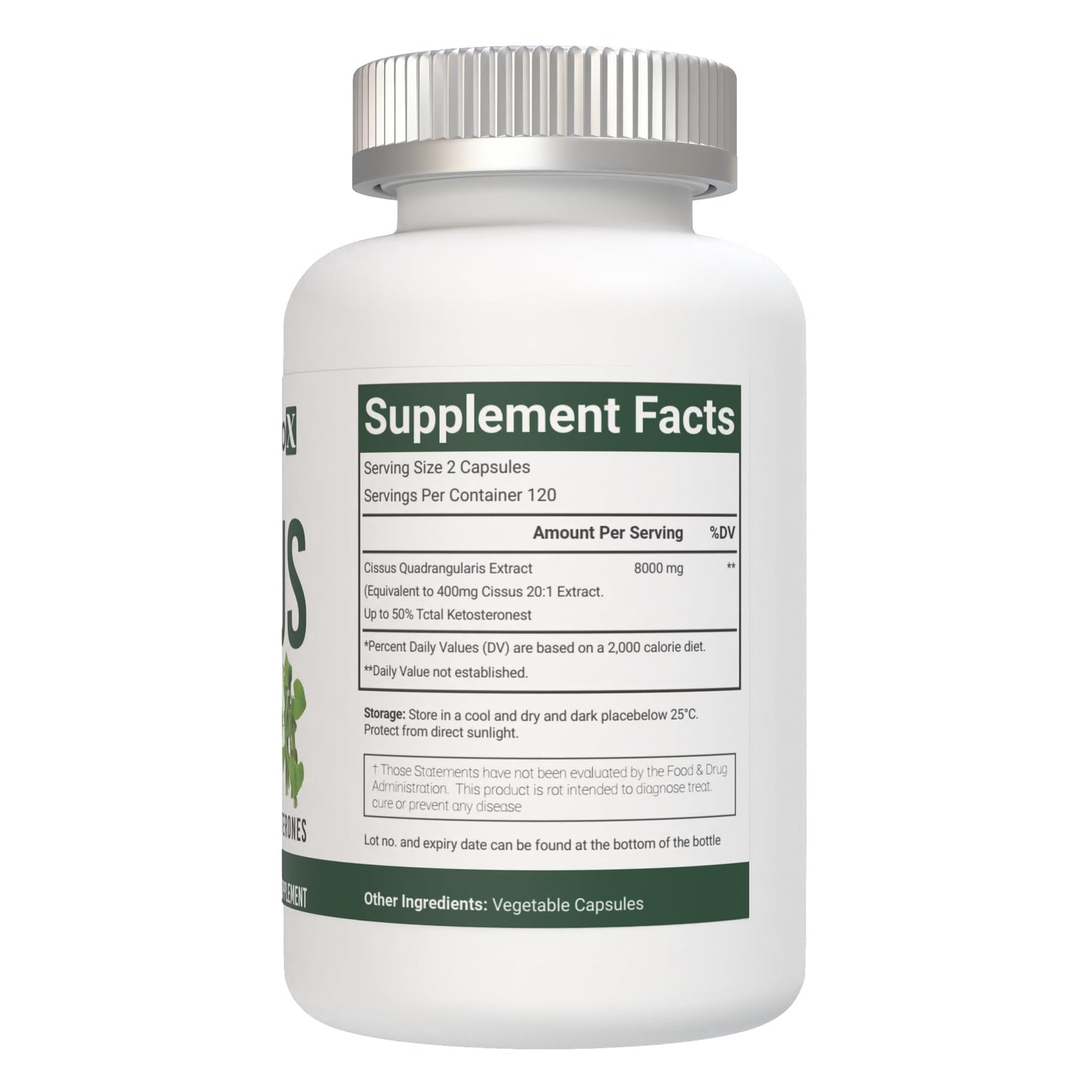 Authentic imported USA joint health capsules with 50 percent total ketosterones formulation