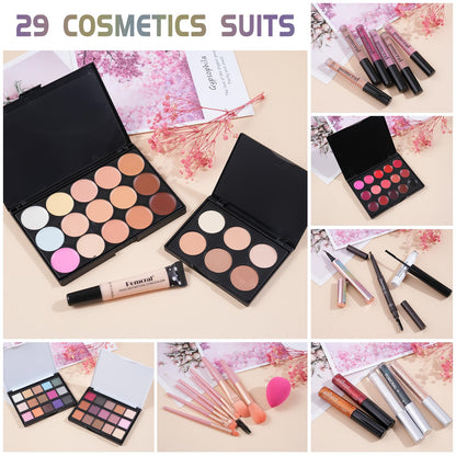 High pigmentation makeup swatch options from the imported USA beauty kit on different skin tones
