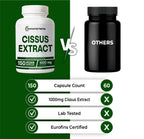 Non GMO and gluten free certification details on Immortal Herbs supplement bottle side